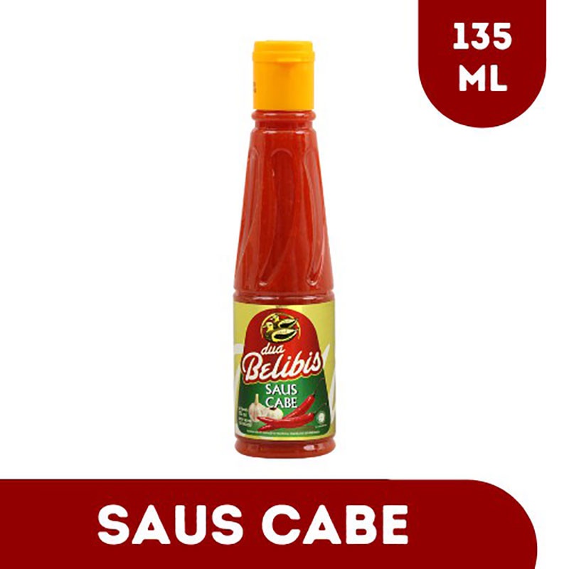 

DUA BELIBIS SAUS CABE 135ML / SAOS 2 BELIBIS