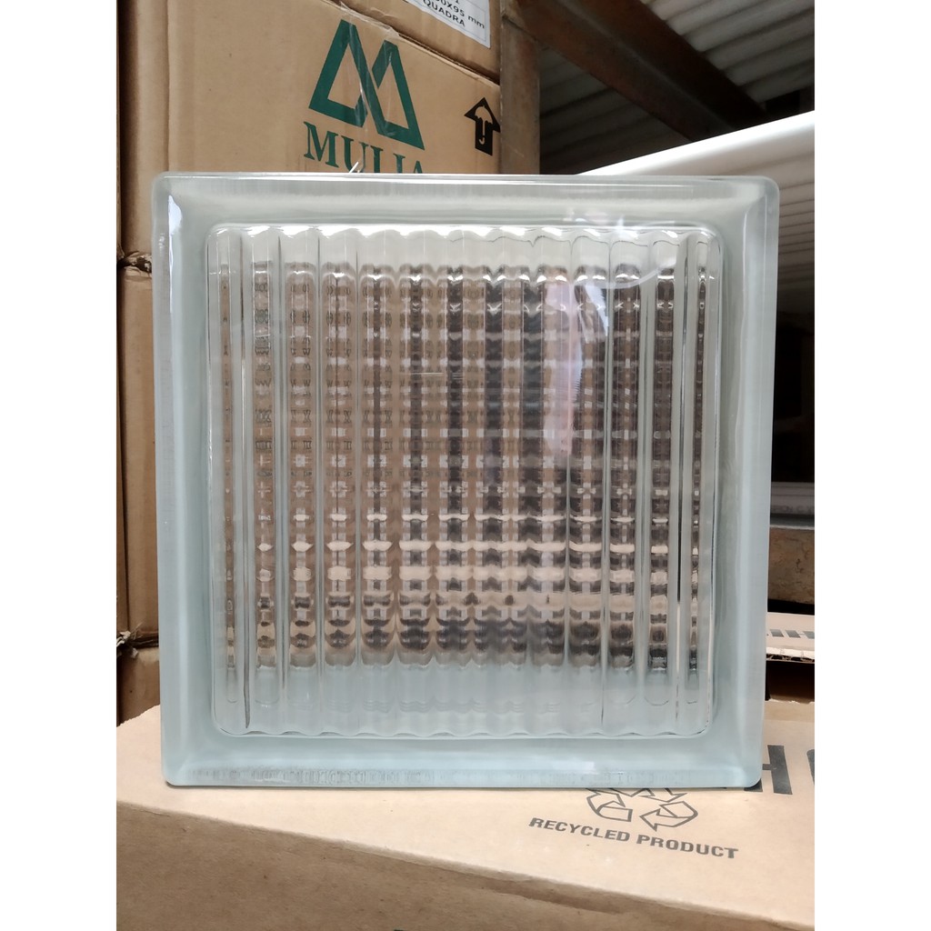 Glass Block Vertikal Quadra Mulia