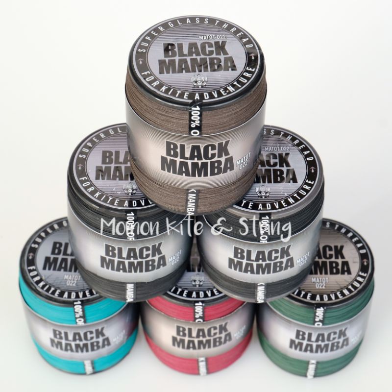 Gelasan Matot Black Mamba Senar PUTIH ORI 0.22 FULL TRITMEN