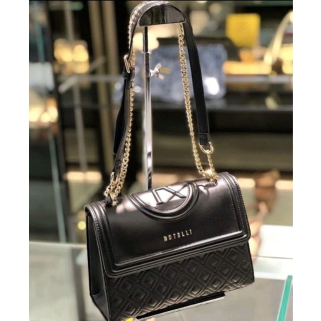 tas rotelli art 777 likenew hitam