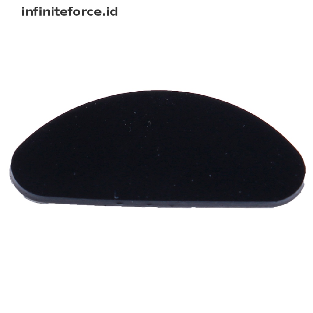 Infiniteforce.id 10pcs Bantalan Hidung Bahan Silikon Tipis Anti Slip Untuk Kacamata