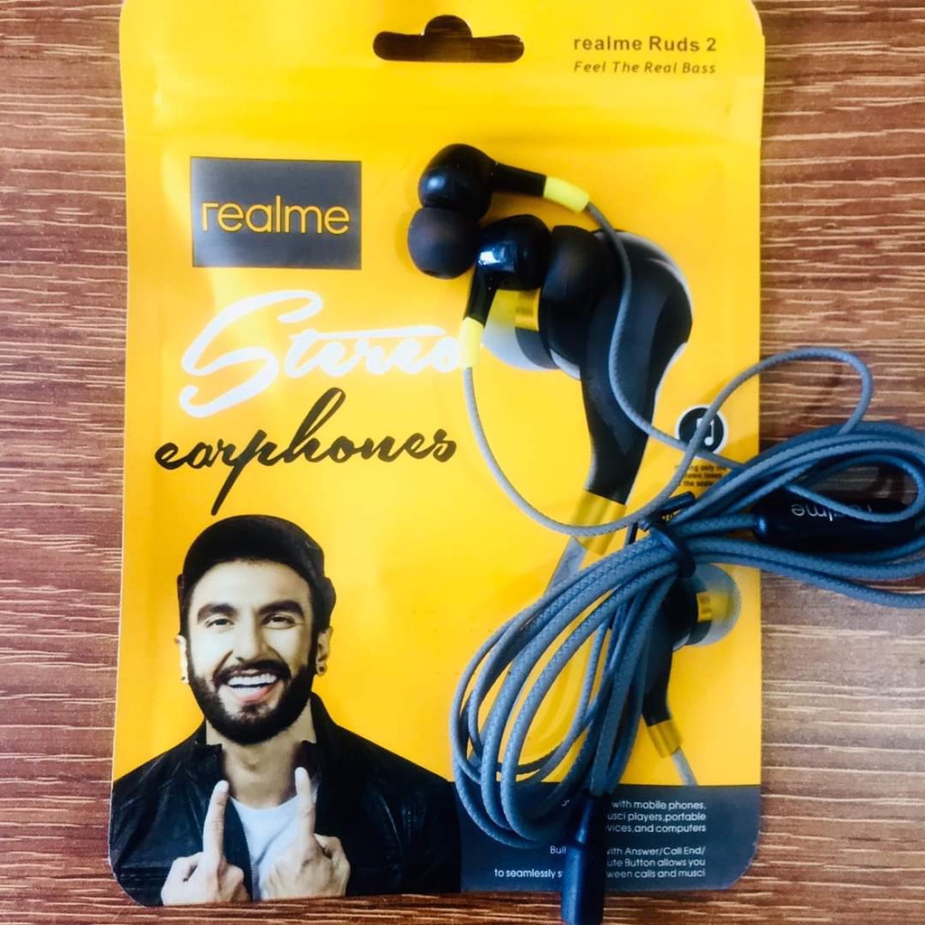HANDSFREE REALME RUDS 2 FEEL THE REAL BASS