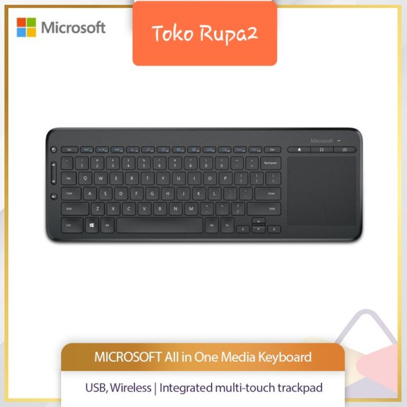 Microsoft All-in-One-Media Keyboard [N9Z-00028] ORIGINAL BERGARANSI 3 TAHUN