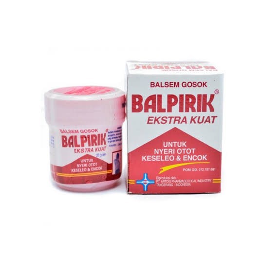 BALPIRIK BALSEM GOSOK EXTRA KUAT (MERAH HIJAU ) KAYU PUTIH 20 GRAM