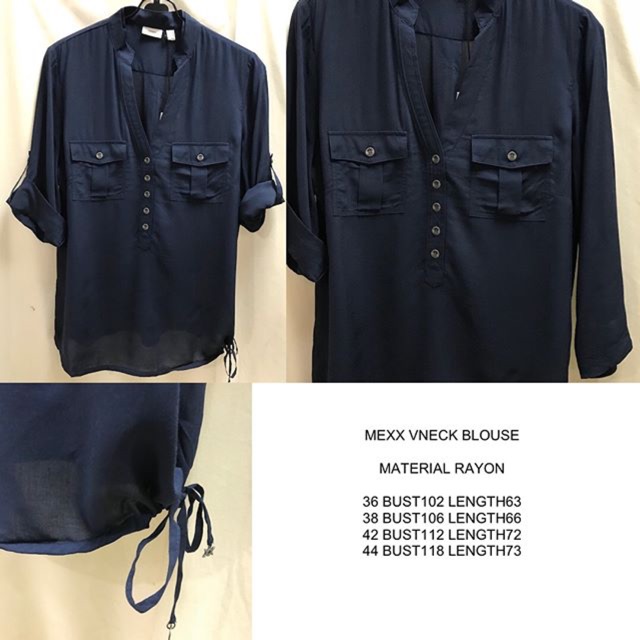 Mexx vneck blouse