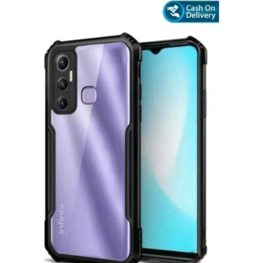 Case Fusion Transparan Infinix Hot 11 Note 11s Note 11 Pro Hot 10 Hot 10s Hot 10 Play Hot 9  Play No