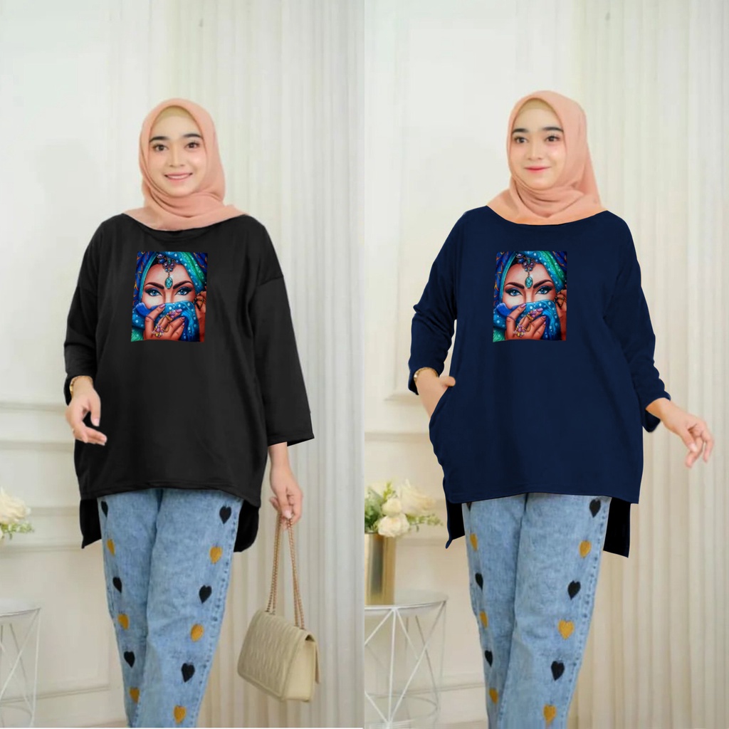 GR ATASAN OVERSIZE KAOS BASIC JUMBO PRINT DTF SR101