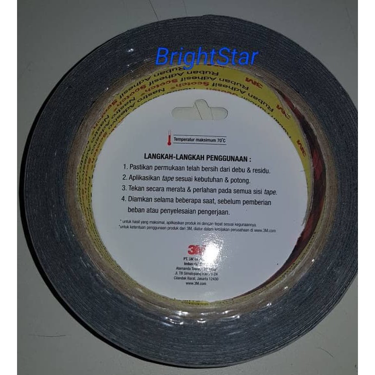 3M Double Tape PE Foam 24mm (1600 TG) (Isolasi Bolak Balik)