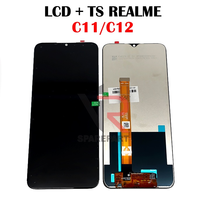 LCD OPPO A15 / REALME C12 / C15 / FULLSET TOUCHSCREEN