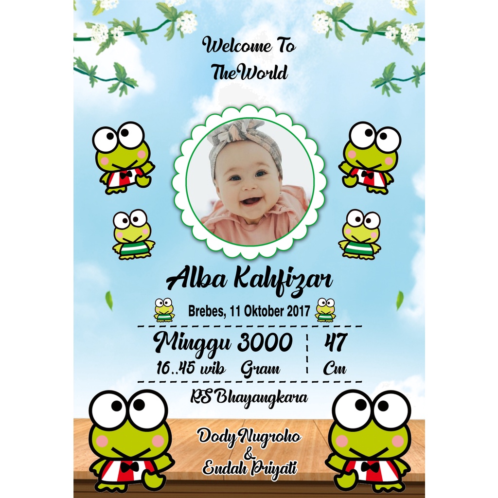 MILIKI DESAIN BIODATA BAYI HARGA TERJANGKAU BANYAK PILIHAN BIODATA ANAK BIODATA KELAHIRAN-5