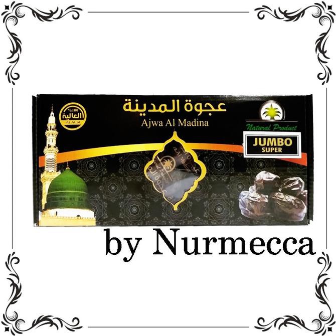 

Oleh-oleh Haji Kurma Ajwa Madinah 500 Gr Jumbo XL Super Besar Nabi Rosul Premium