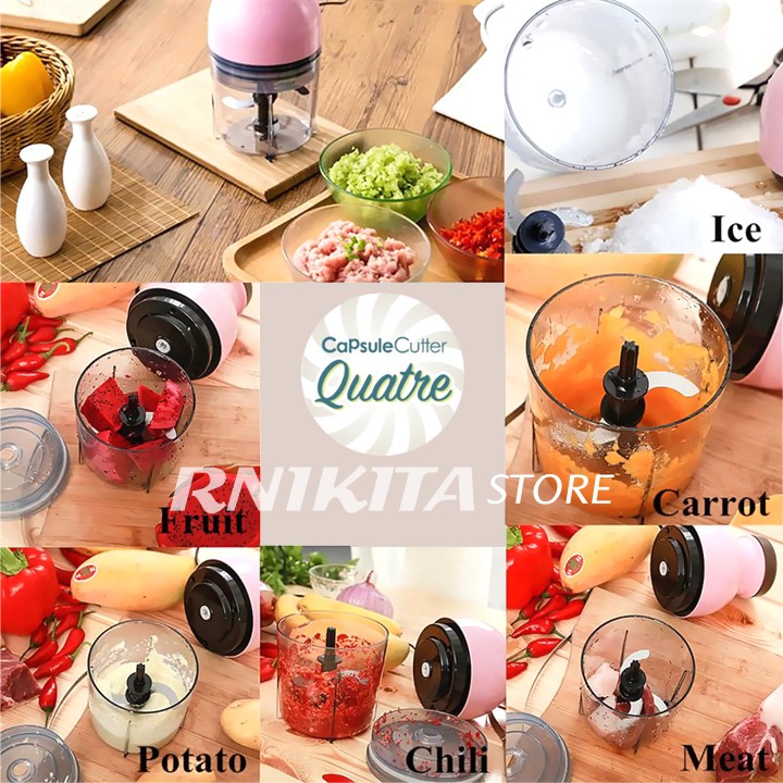 CAPSULE CUTTER QUATRE - Blender Potong Serbaguna