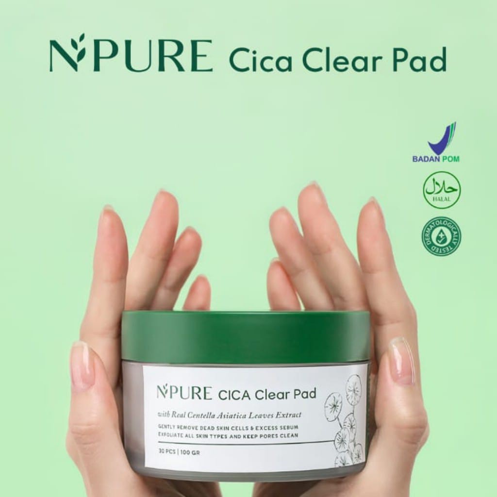 NPURE Cica Clear Pad 30 Pads | 100gr