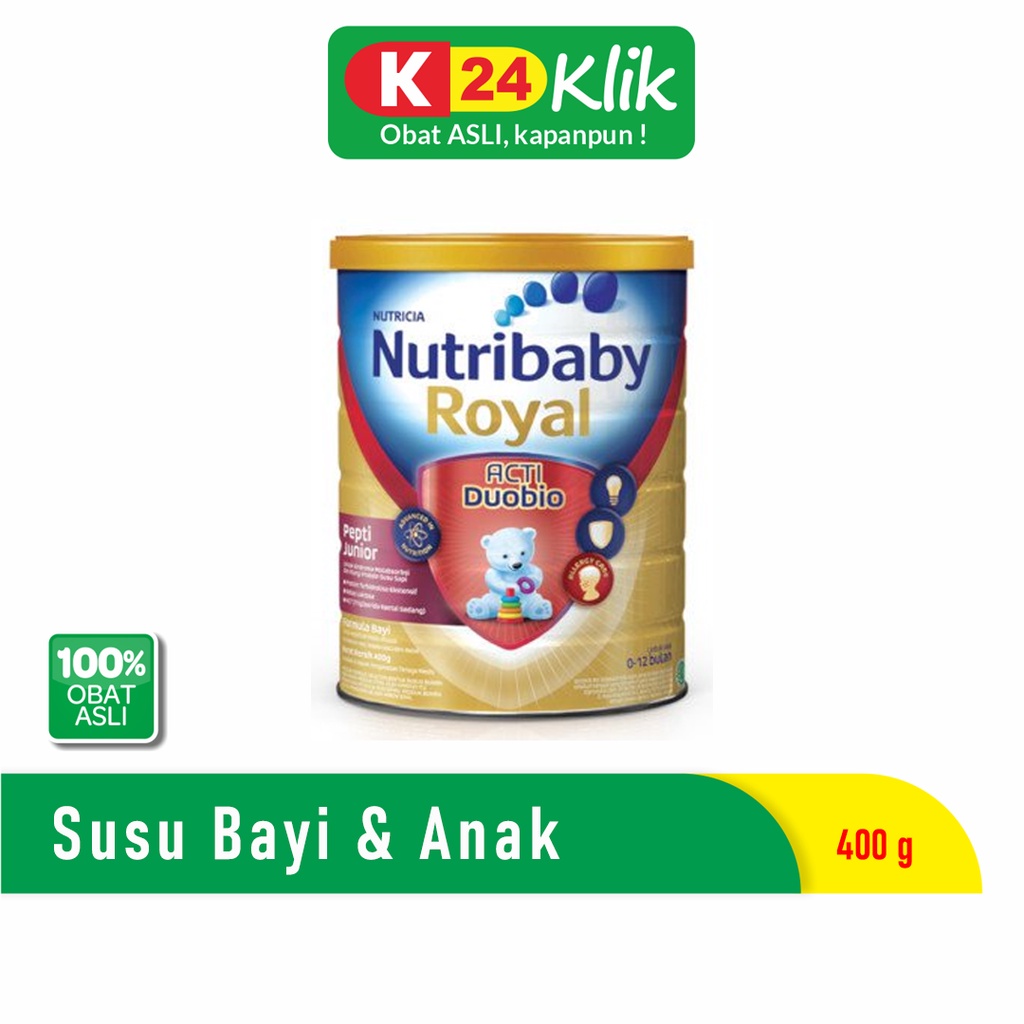 NUTRIBABY ROYAL PEPTI 0-12BLN 400G KALENG (1 PCS)