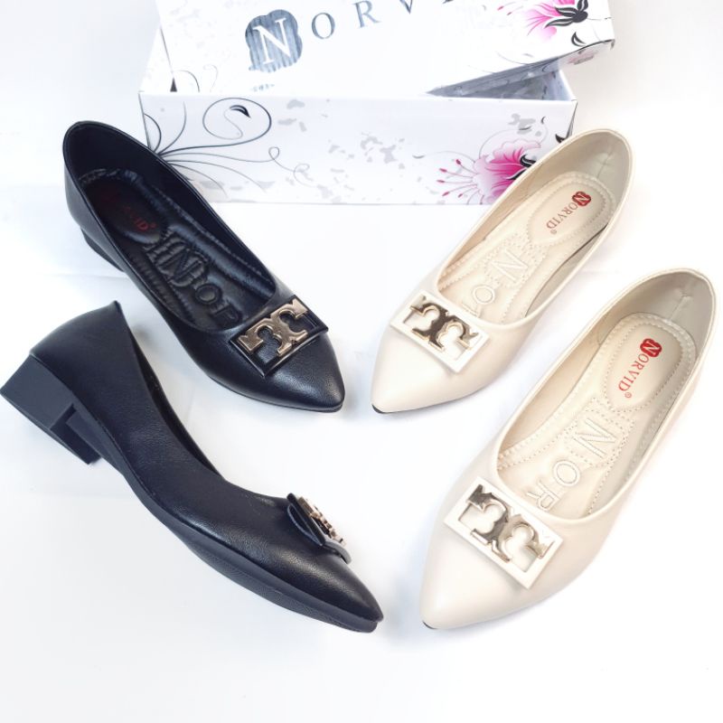 NORVID FlatShoes Kerja Formal Elegant 8788-793