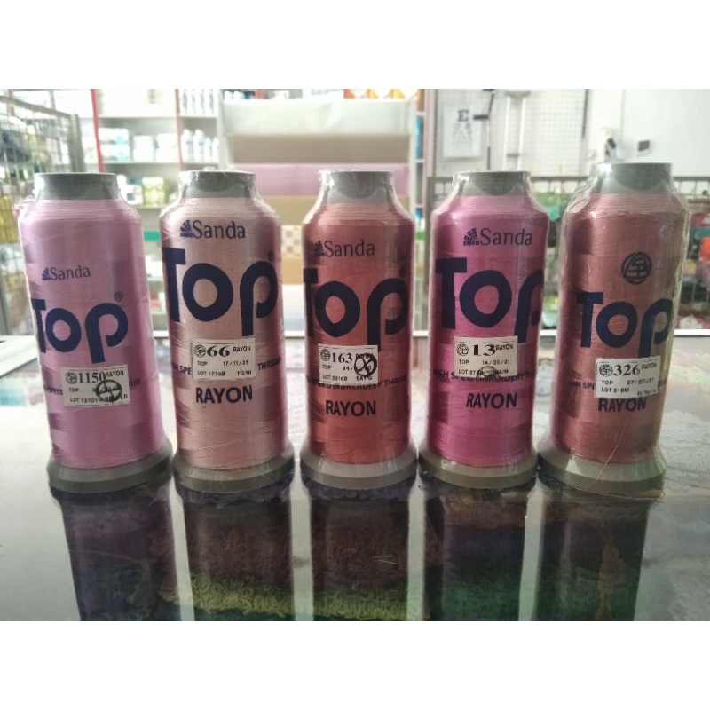 Top Benang Bordir Rayon