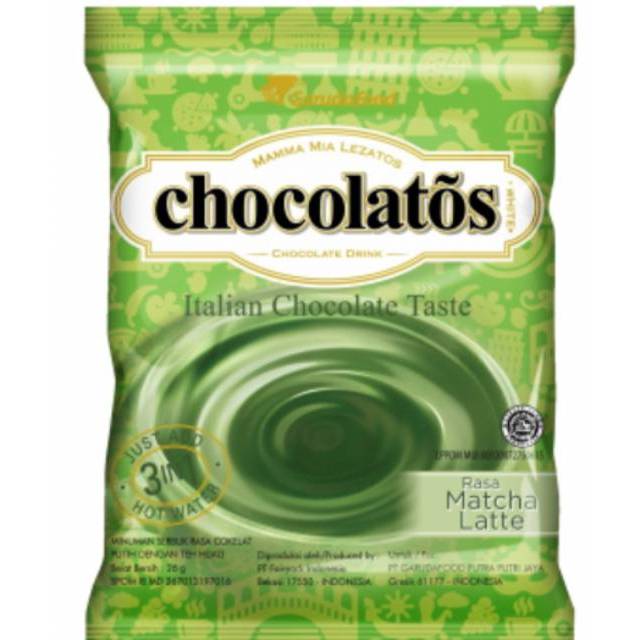 

Chocolatos matcha / greentea (Ready stock )