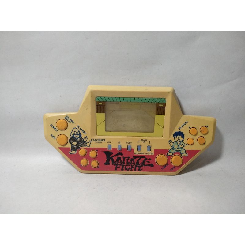 Game Watch Gimbot Gamebot Casio Karate Fight Fighting Silat Beladiri Bela Diri Gelut Jotos Jotosan J