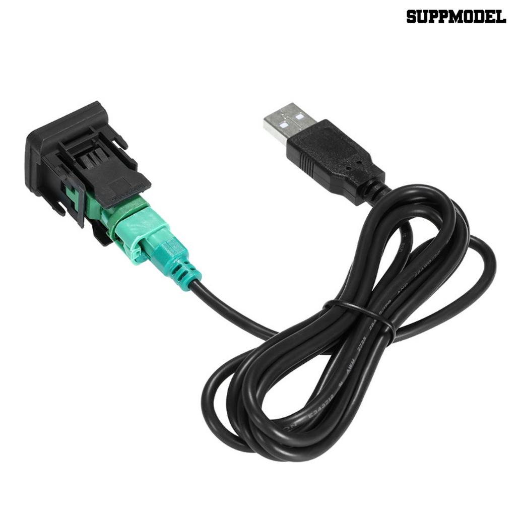 Kabel Adapter Audio CD Player USB 130cm Plug Play Untuk Volkswagen