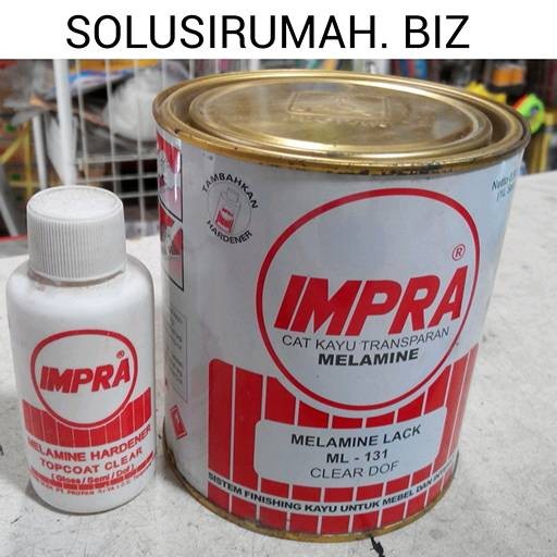 IMPRA MELAMIN CLEAR DOF 1LT ML 2COMP CAT POLITUR KAYU