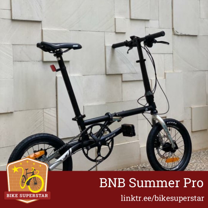 BNB SUMMER PRO 16 INCH - Sepeda Lipat Ergonomis mirip TROY GUST FLUX