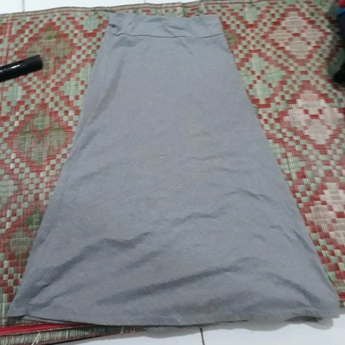 GS - ROK PANJANG PAYUNG SPANDEK / ROK PANJANG LEBAR BAWAH BAHAN KAOS