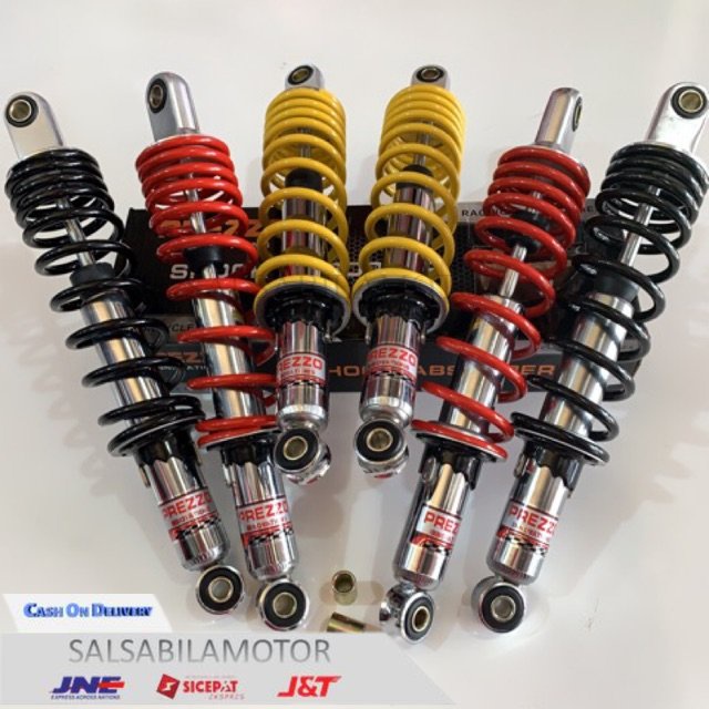 "VARIASI AKSESORIS SPAREPART" - SHOCK BREAKER BELAKANG 340MM SUPRA FIT NEW SUPRAX125 KHARISMA REVO S