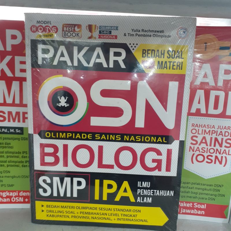 BUKU LATIHAN SOAL DAN PEMBAHASAN PAKAR OSN BIOLOGI TINGKAT SMP MTS NASIONAL DAN INTERNASIONAL 2021