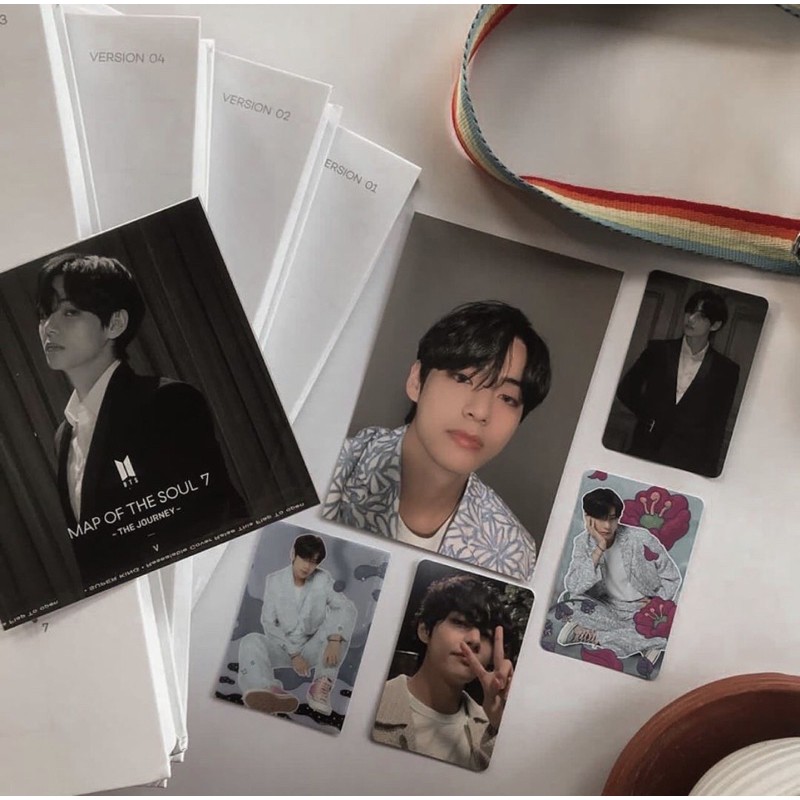 BTS V TAEHYUNG MOTS JOURNEY PHOTOCARD PC