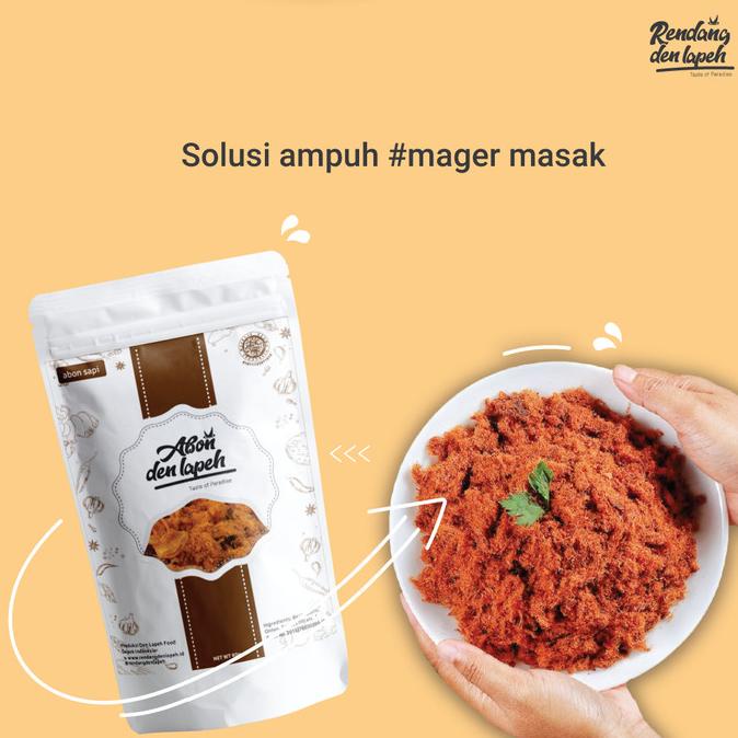 

Diskon Abon Sapi Premium / Den Lapeh Food / Enak Kualitas Super Asli Original Diskon