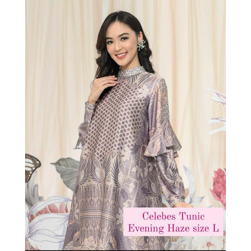 CELEBES TUNIC KLAMBY EVENING HAZE size L by KLAMBY