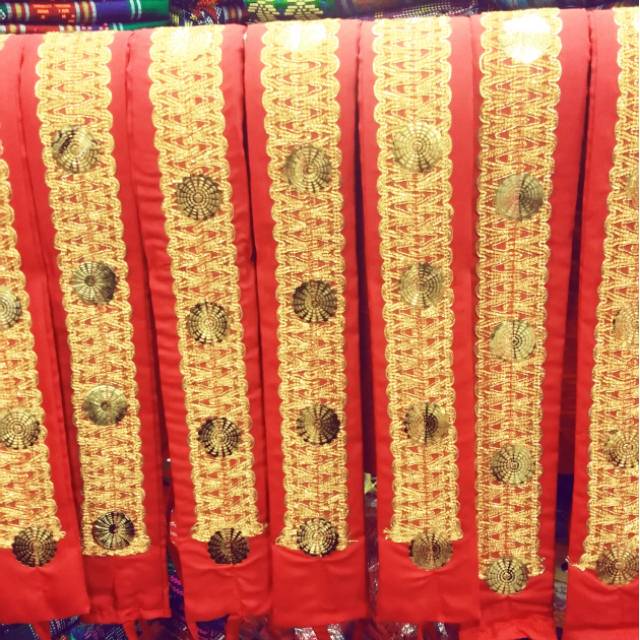 Sortali Pinggang Pakaian Adat Batak Sortali Pengantin - Penari Adat Batak