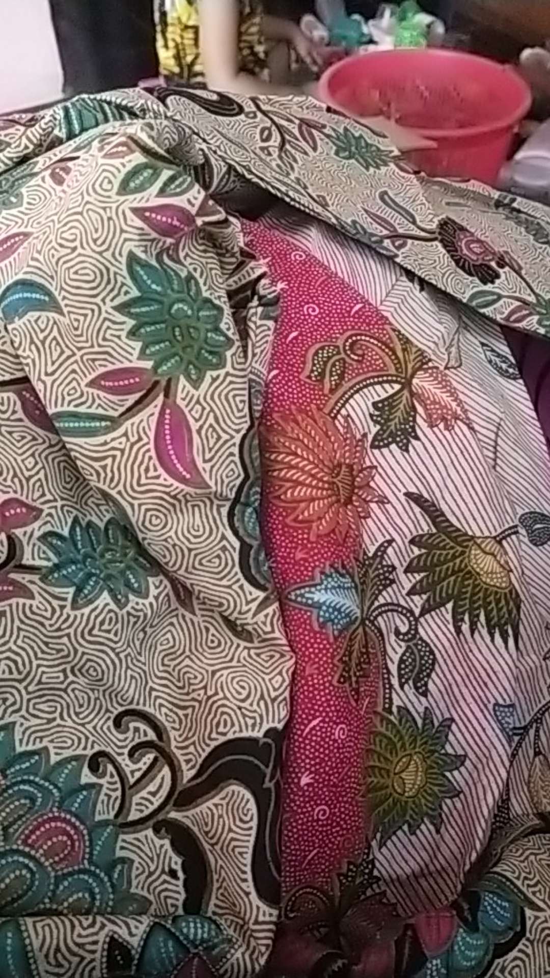 Atasan Batik Dolby Dolbi Dobby Doby Tenun Sutra Tulis Halus Katun Atbm Baron ,sarombit Atasan