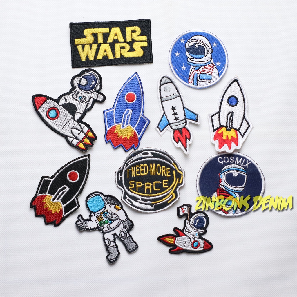 PATCH BORDIR ASTRONOT PATCH STARWARS GLOSIR PATCH TERMURAH