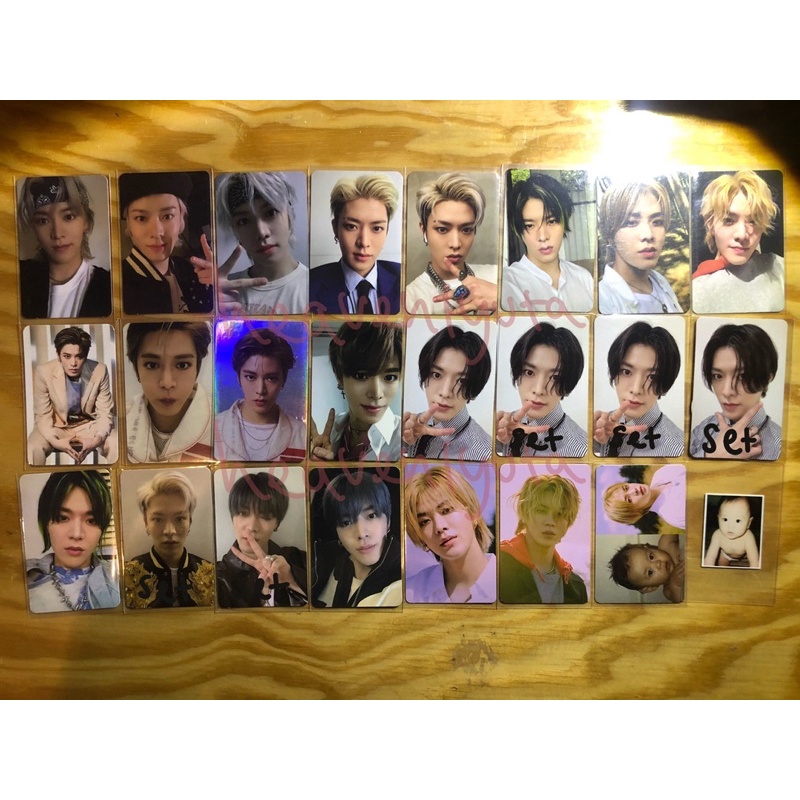 [SALE MURAH] ALL ABOUT YUTA NCT ( card holder neo city ticket holder fan party from home photo set )