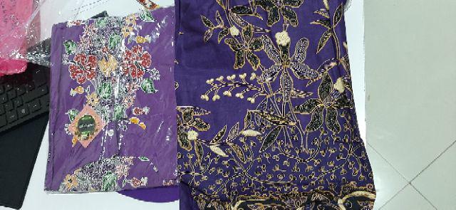 Aserehe Zigzag Tunik Jumbo Batik Mataraman Sogan Camaline Seragam Kantor Kerja Xxl Ld 132