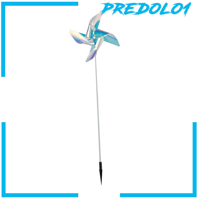 (Predolo1) Lampu Taman Led Bentuk Kincir Angin Untuk Dekorasi Outdoor
