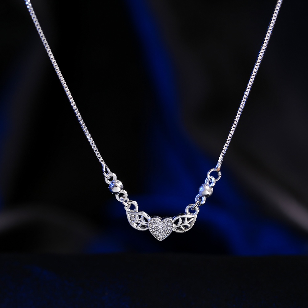 ✨✅COD♥️Kalung Titanium Wanita Anti Karat Fashion Korean Style Cantik Liontin Aksesoris Rantai Perhiasan Murah D055-2