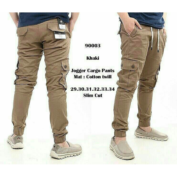 Jogger Khaki Cargo Pants