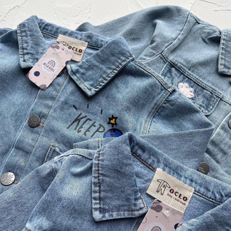 Jacket Jeans Unisex Anak