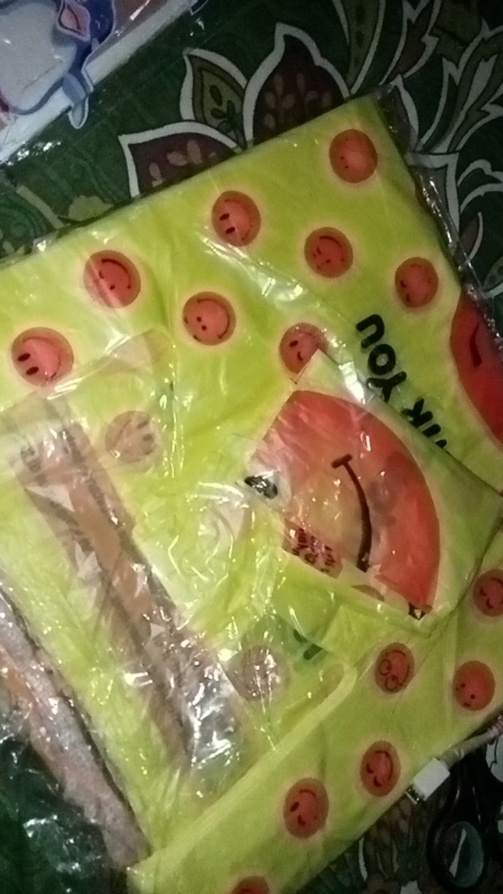 Kantong Kresek Olshop Motif Smile 28 . Kresek Smile 28 Terima Kasih