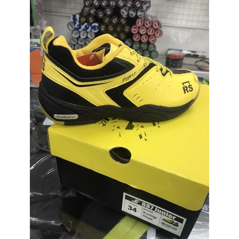 sepatu badminton rs jeffer 887 junior