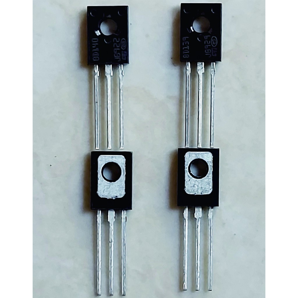 Transistor BD139 BD140 1 set Original STMicroelectronics