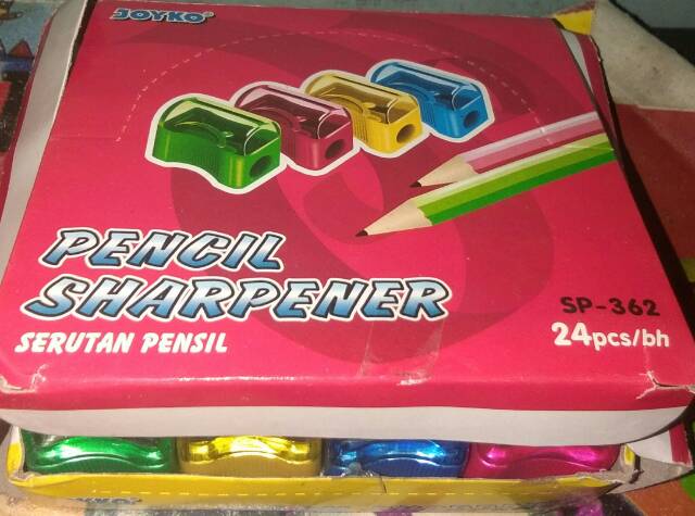 

Rautan/Serutan Pensil Model Roti (4 pcs)
