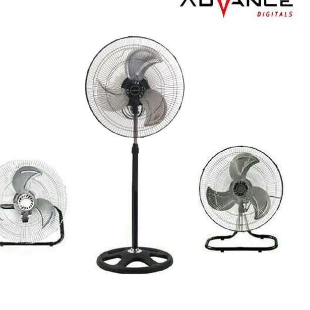 ✦  Kipas Angin Berdiri / Kipas Tornado / Kipas besi 3 in 1 Advance TDS-18 18 Inch ➱