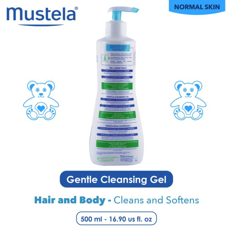 Mustela bebe Gentle Cleansing Gel 500ml