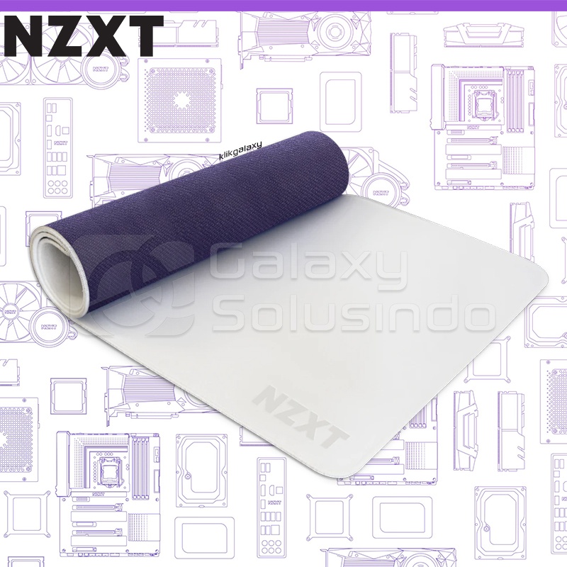 NZXT MMP400 Standard Gaming Mousepad Small - White