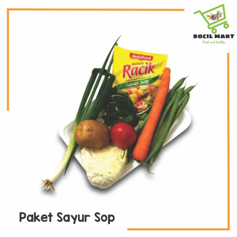 

[BOCIL MART] PAKET SAYUR SOP LENGKAP BISA TAMBAH BUMBU RACIK