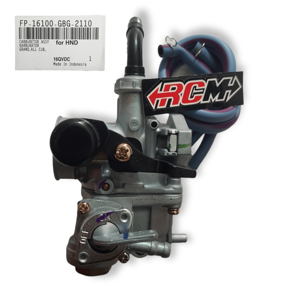 FP-16100-GBG-2110 KARBURATOR CARBU KARBU CARBURETOR PRIMA ASTREA GRAND LEGENDA CUB SUPRA 100 ORI ORIGINAL FEDERAL ASLI