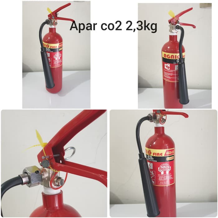 Alat Pemadam Api CO2 2,3 Kg - Apar Carbondioxide Agnis